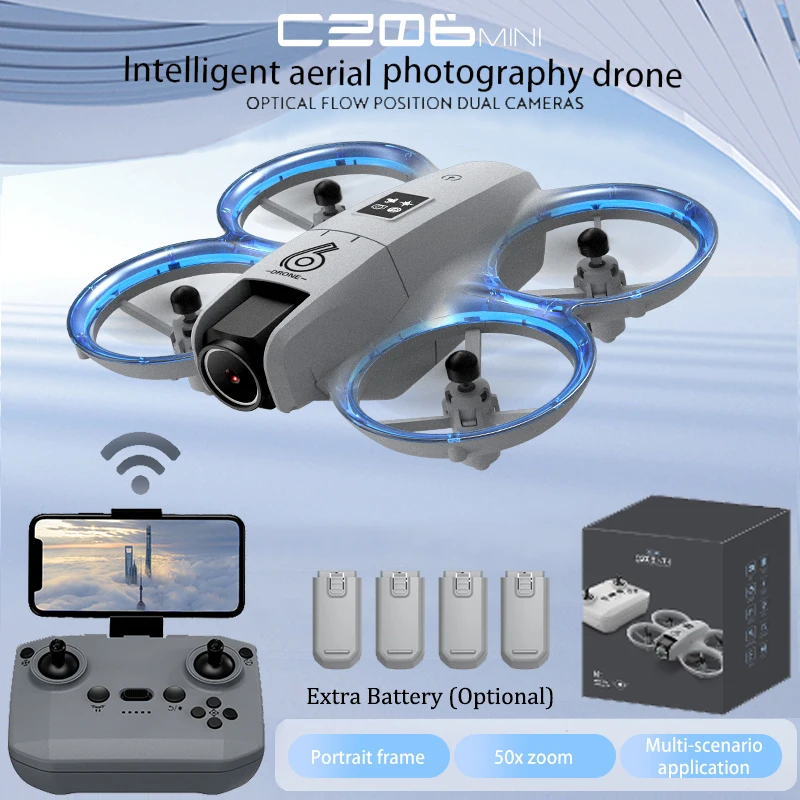 Drone Kit Tricopter - طائرة بدون طيار CZ06 Mini RC