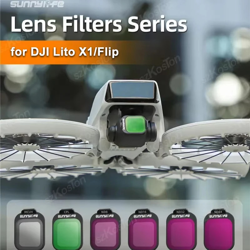 Drone Kit Build Yourself - طقم فلاتر عدسات للكاميرا DJI LITO