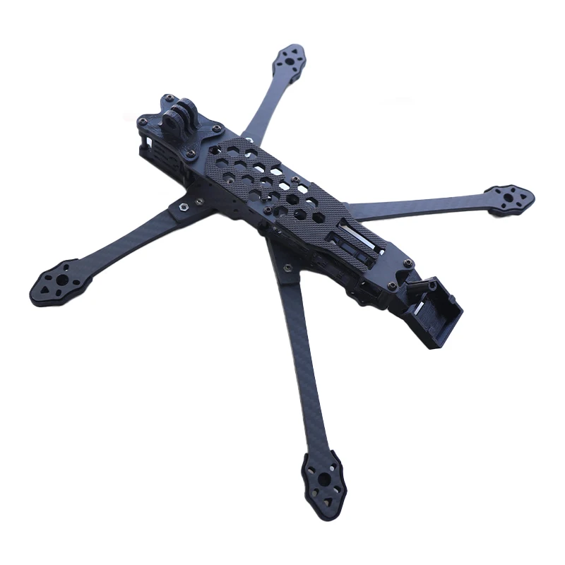 HSKRC AK DC 7 بوصة ألياف الكرب - مراجعة Drone Kit Fpv وسعره