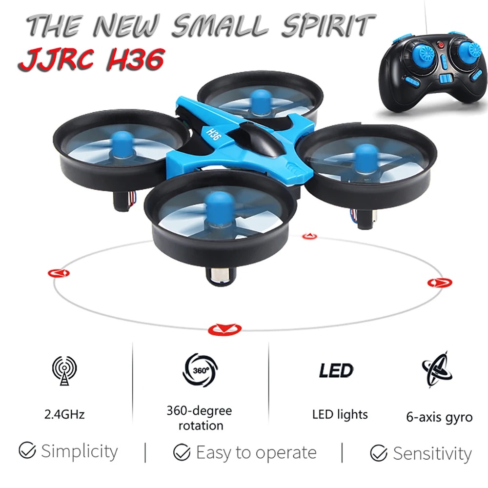 JJRC H36 طائرة هليكوبتر صغيرة  - مراجعة Drone Kit Tricopter وسعره