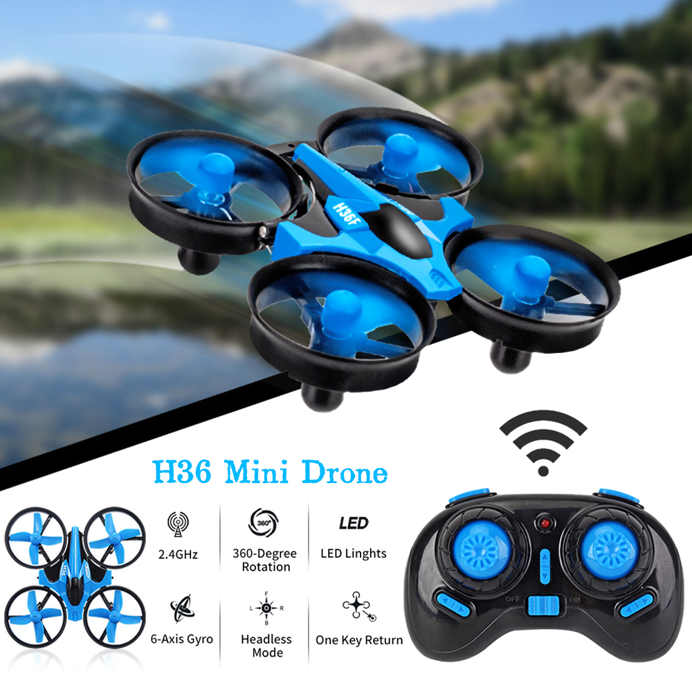 طائرة بدون طيار صغيرة JJRC H36 - مراجعة Drone Kit Tricopter وسعره