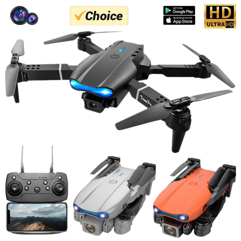 طائرة بدون طيار صغيرة جديدة E9 - مراجعة Drone Kit Tricopter وسعره