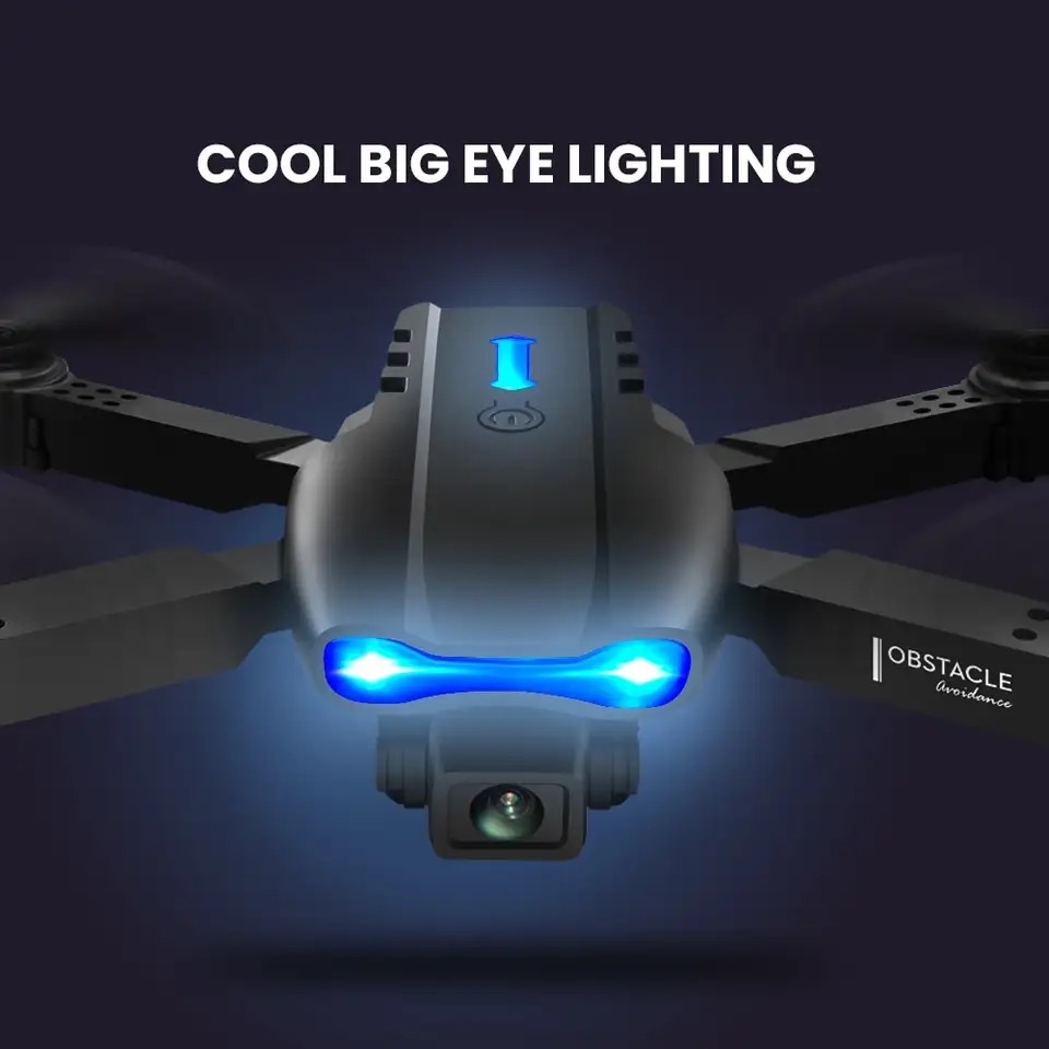 طائرة بدون طيار صغيرة جديدة E9 - مراجعة Drone Kit Tricopter وسعره