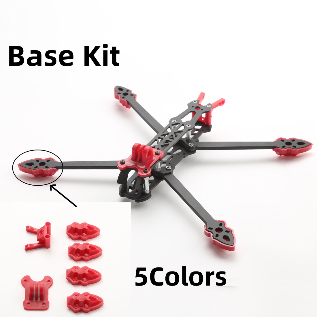 إطار Mark4 مقاس 5 بوصة / 7 بوص - مراجعة Drone Kit Build Yourself وسعره
