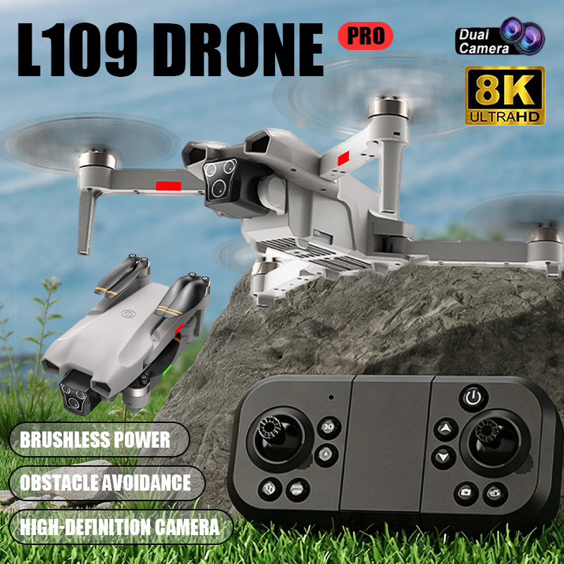 طائرة بدون طيار L017 Pro جديدة - مراجعة Drone Kit Professional وسعره