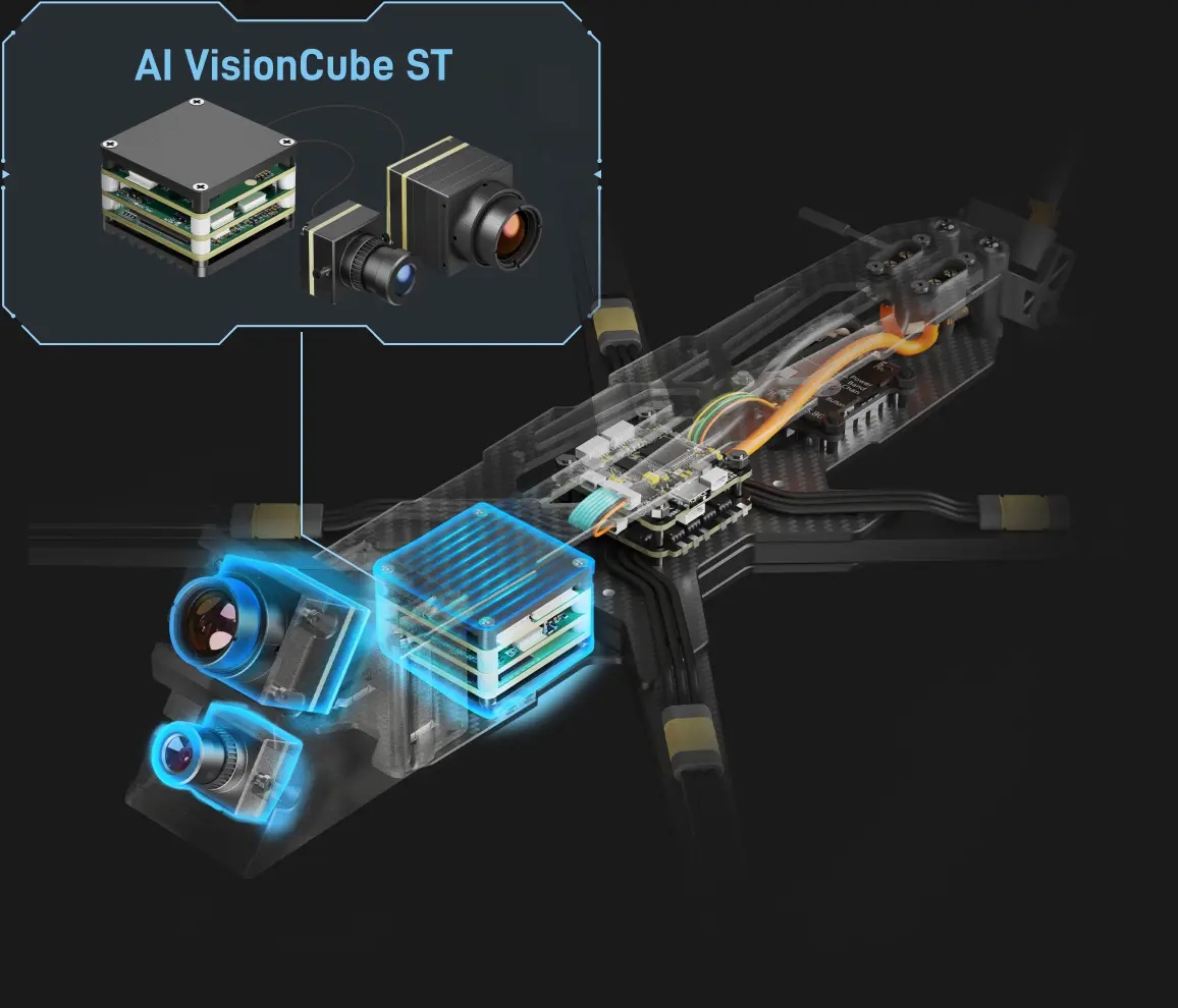 وحدة كاميرا FPV AI AI VisionCu - مراجعة Drone Kit Fpv وسعره